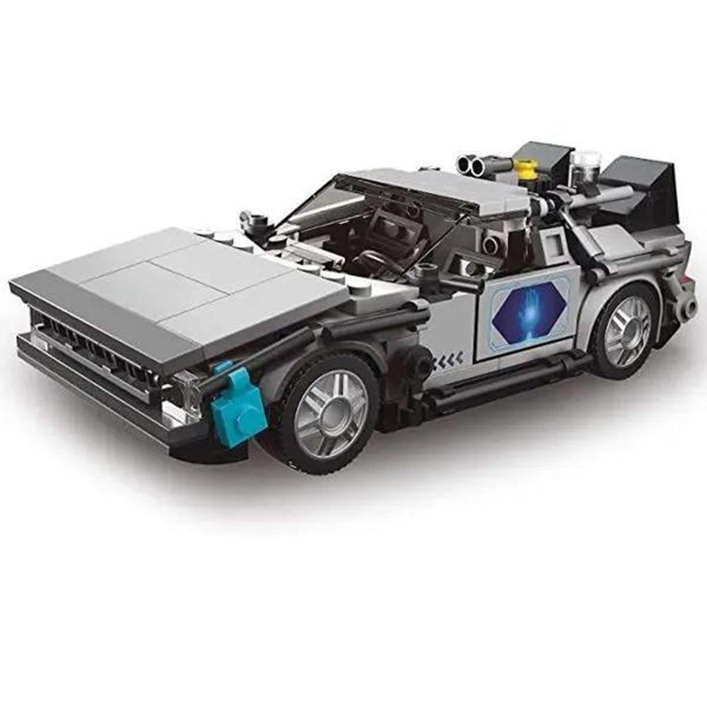 Конструктор Mould King Спорткар Машина времени DeLorean DMC-12 - 392 детали - фото 10