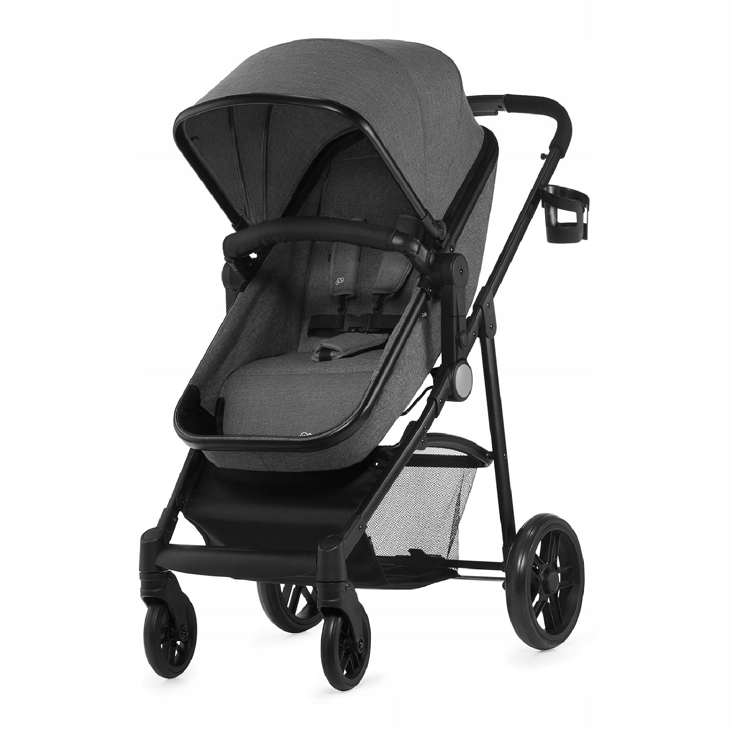 Коляска 2в1 Kinderkraft Juli Grey - фото 1