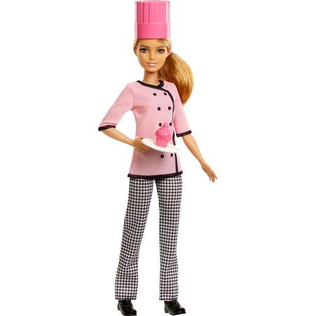 Кукла Barbie Кем быть? Пекарь FMT47