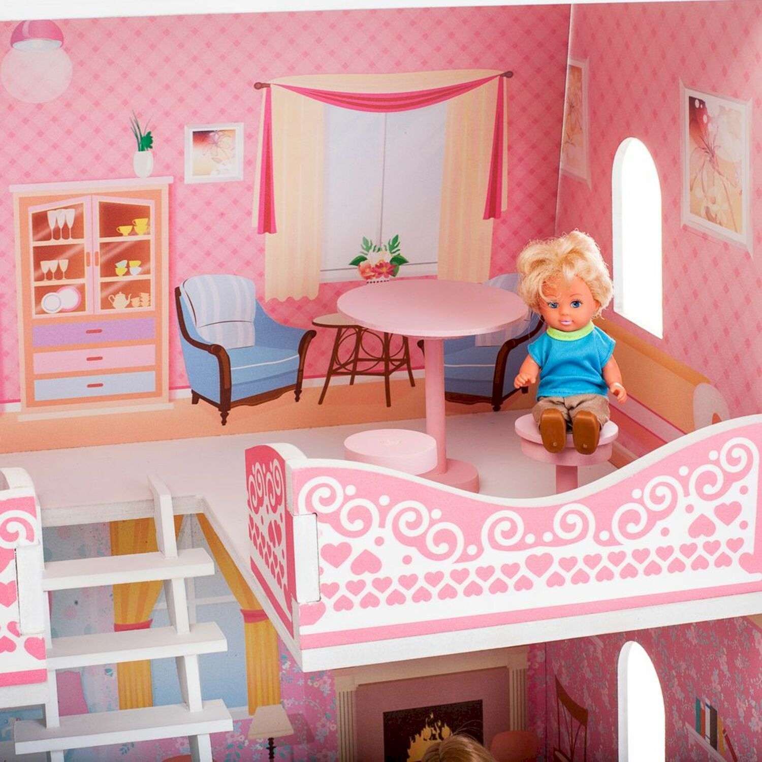 Кукольный домик Paremo Адель Шарман с мебелью 7 предметов PD318-07 .