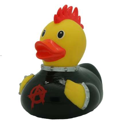 Игрушка для ванны, сувенир Funny ducks \"Панк уточка\", 1878