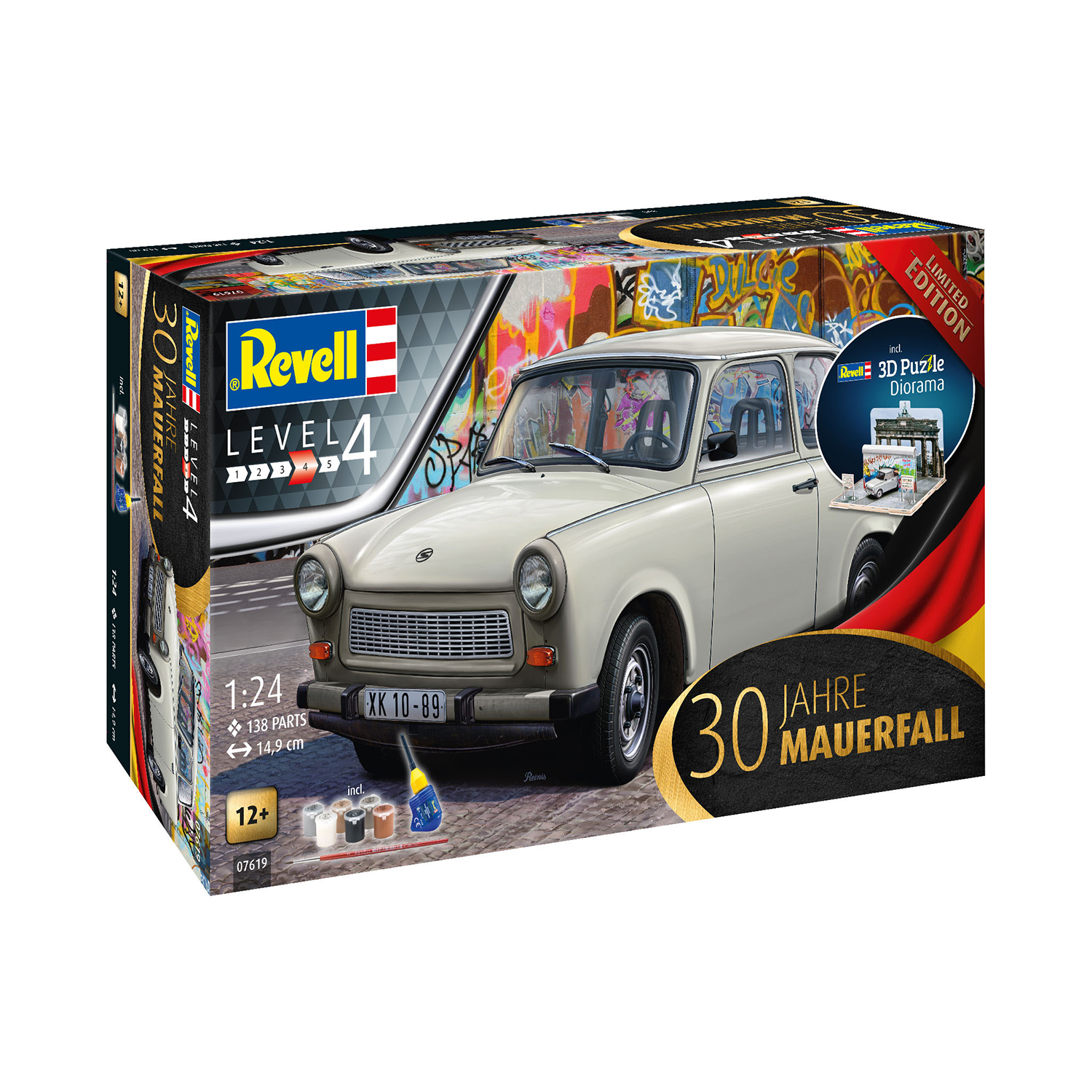 Сборная модель Revell 30-летие Падения Берлинской стены 07619 - фото 4