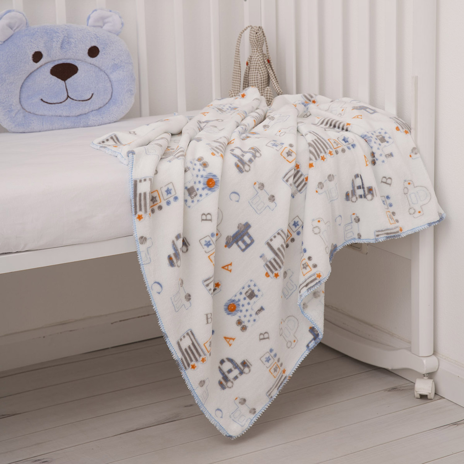 Плед Baby Nice Micro flannel 100х140 Y31184/15 - фото 4