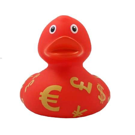 Игрушка Funny ducks для ванной Валютная уточка 1996