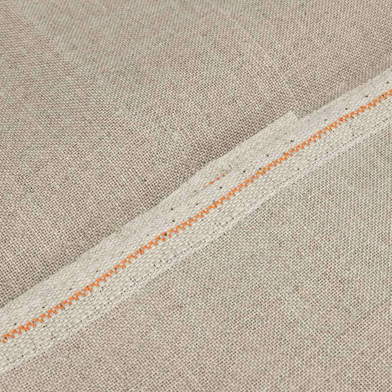 Канва Zweigart для вышивания шитья и рукоделия 36ct 50х70 см светло - бежевая - фото 3
