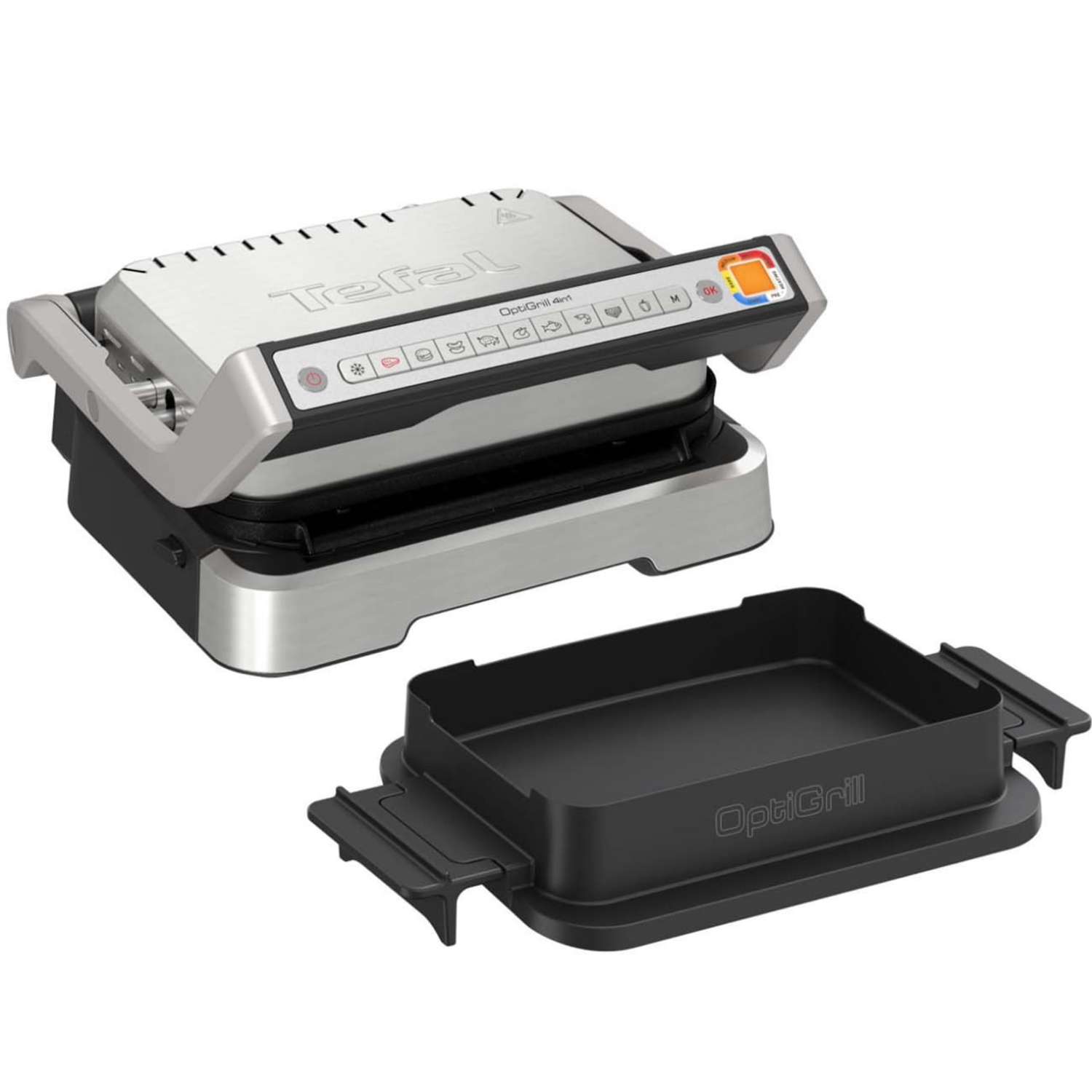 Электрогриль TEFAL Optigrill 4 в 1 Inox GC774D30 - фото 12