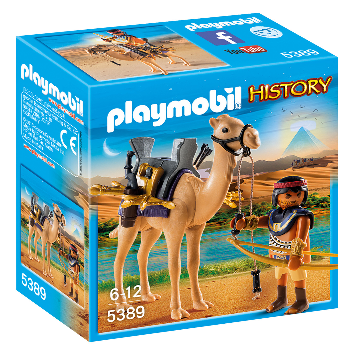 Конструктор Playmobil Египетский воин с верблюдом - фото 3