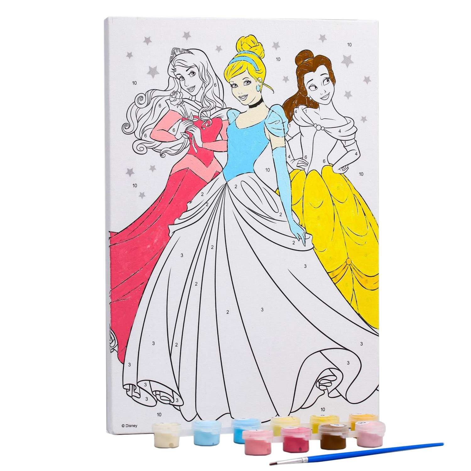 Картина по номерам Disney Милые принцессы Принцессы - фото 1
