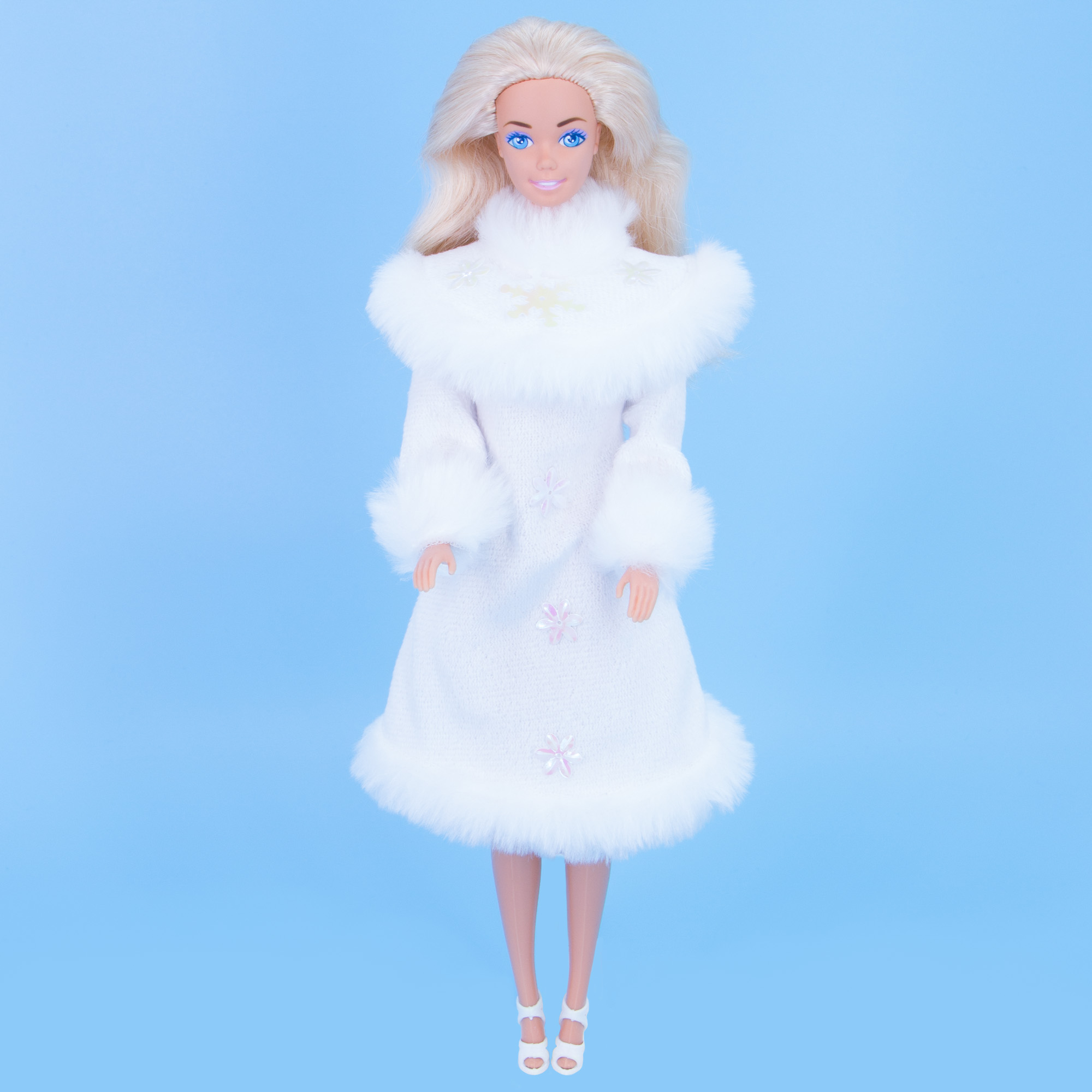 Костюм для куклы Модница 29 см Снегурочка 1405 белый 1405белый - фото 5