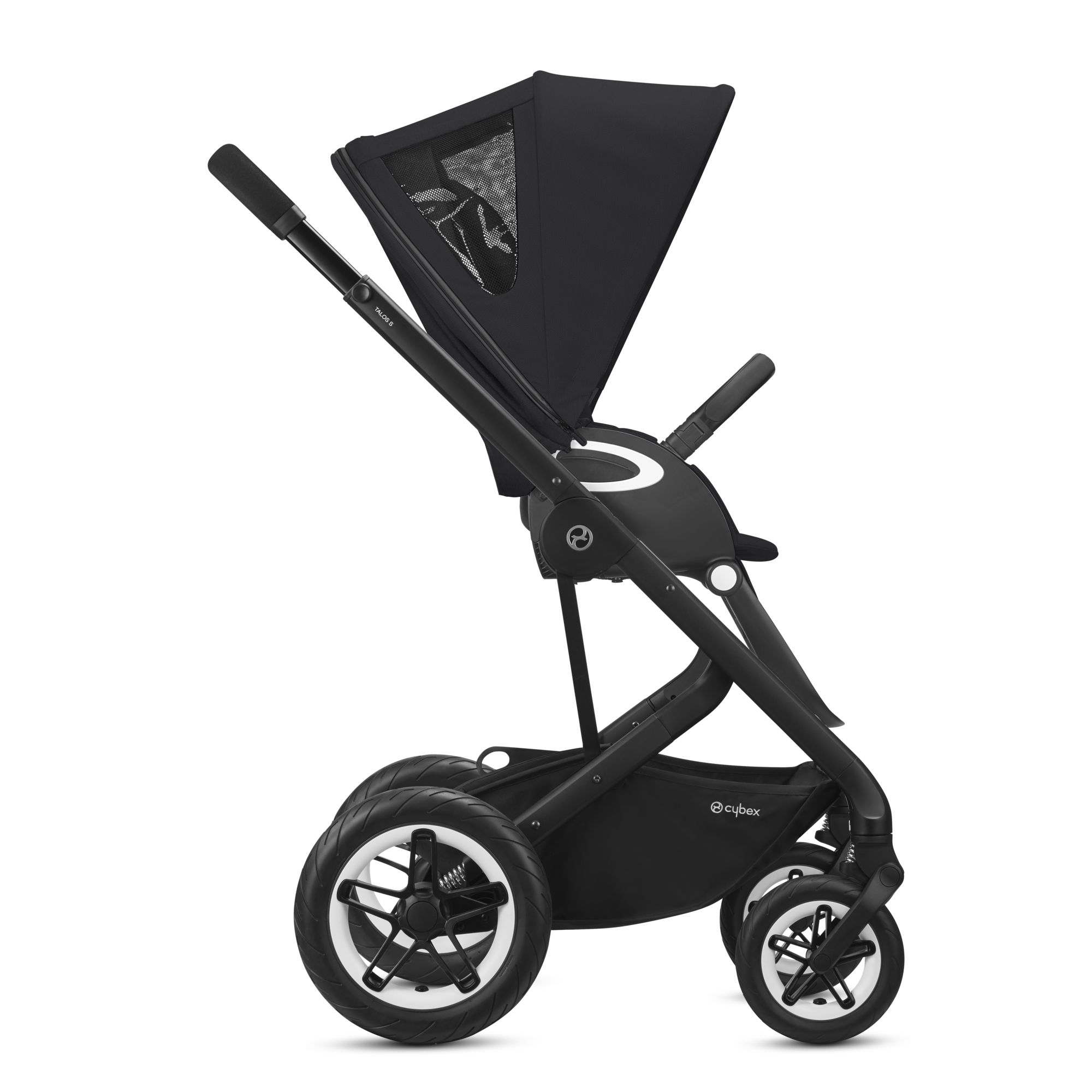 Коляска 3в1 Cybex Talos S Lux BLK Deep Black - фото 2