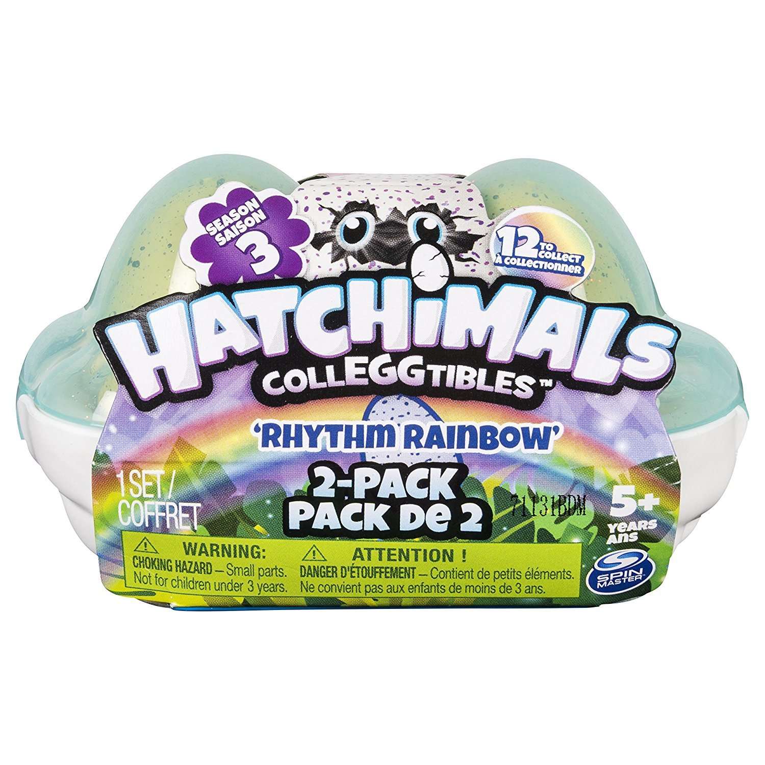 Набор Hatchimals игрушки коллекционные в яйце 2 шт. в непрозрачной упаковке (Сюрприз) 6041345 - фото 2