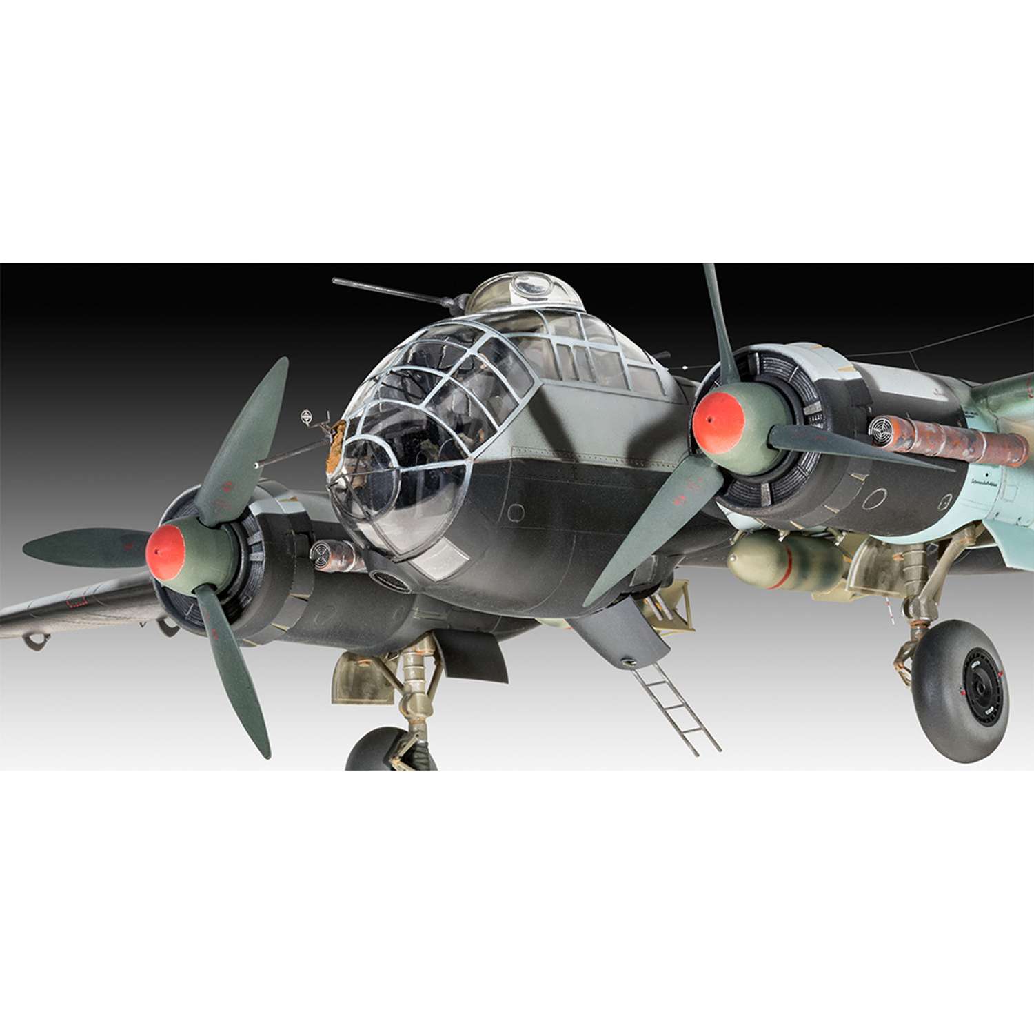 Модель для сборки Revell Средний бомбардировщик Юнкерс Ju188 A-1 Rаcher 03855 - фото 3