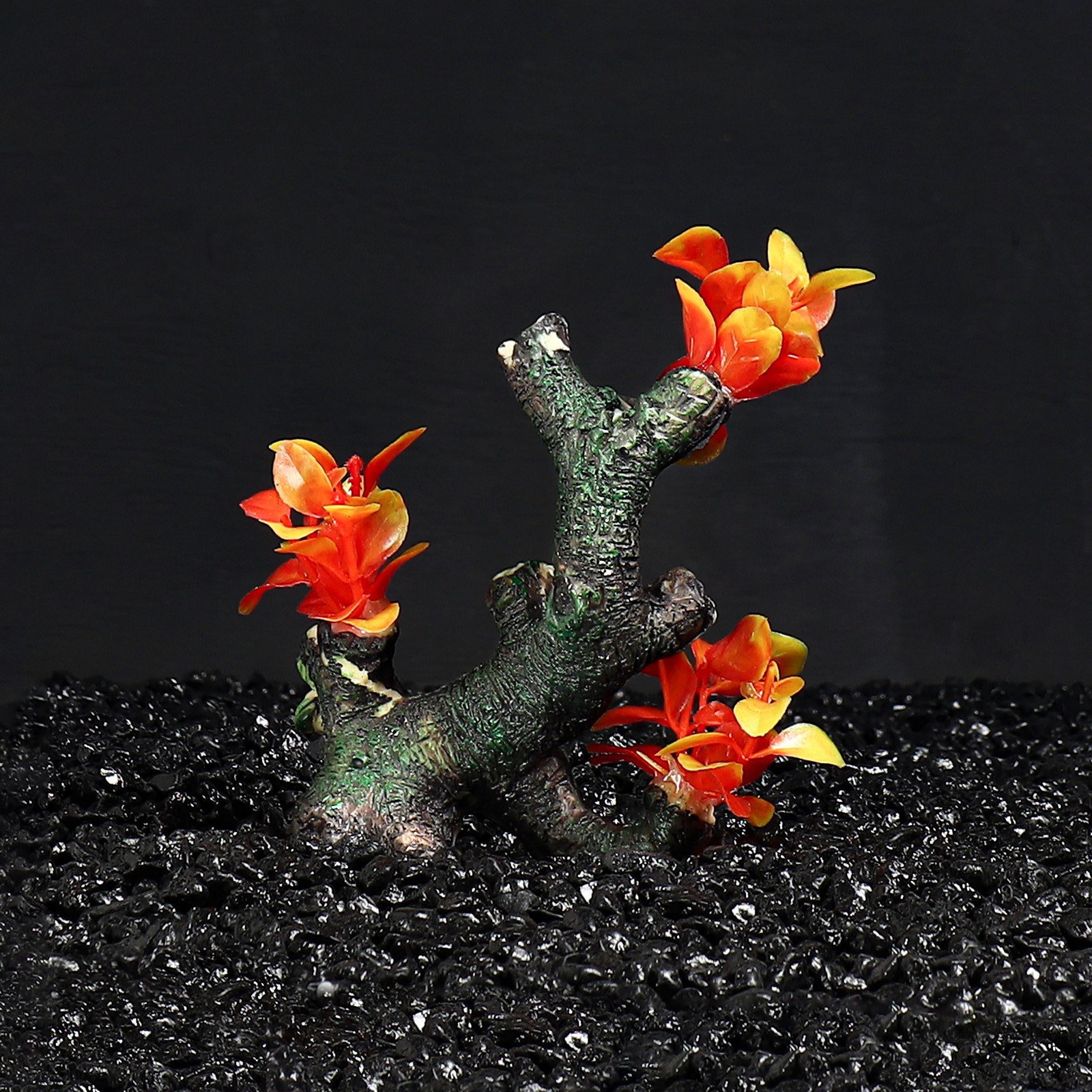 Аквадекор Пижон Аква «Коряга» с растениями - фото 6