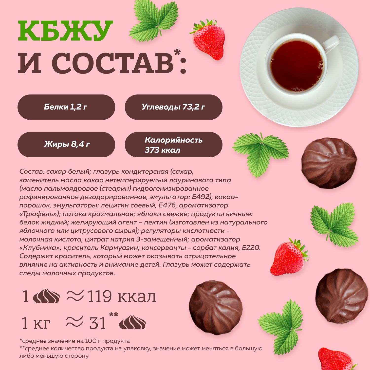 Зефир МЕРЕНГА в шоколаде со вкусом клубники купить по цене 399 ₽ в  интернет-магазине Детский мир