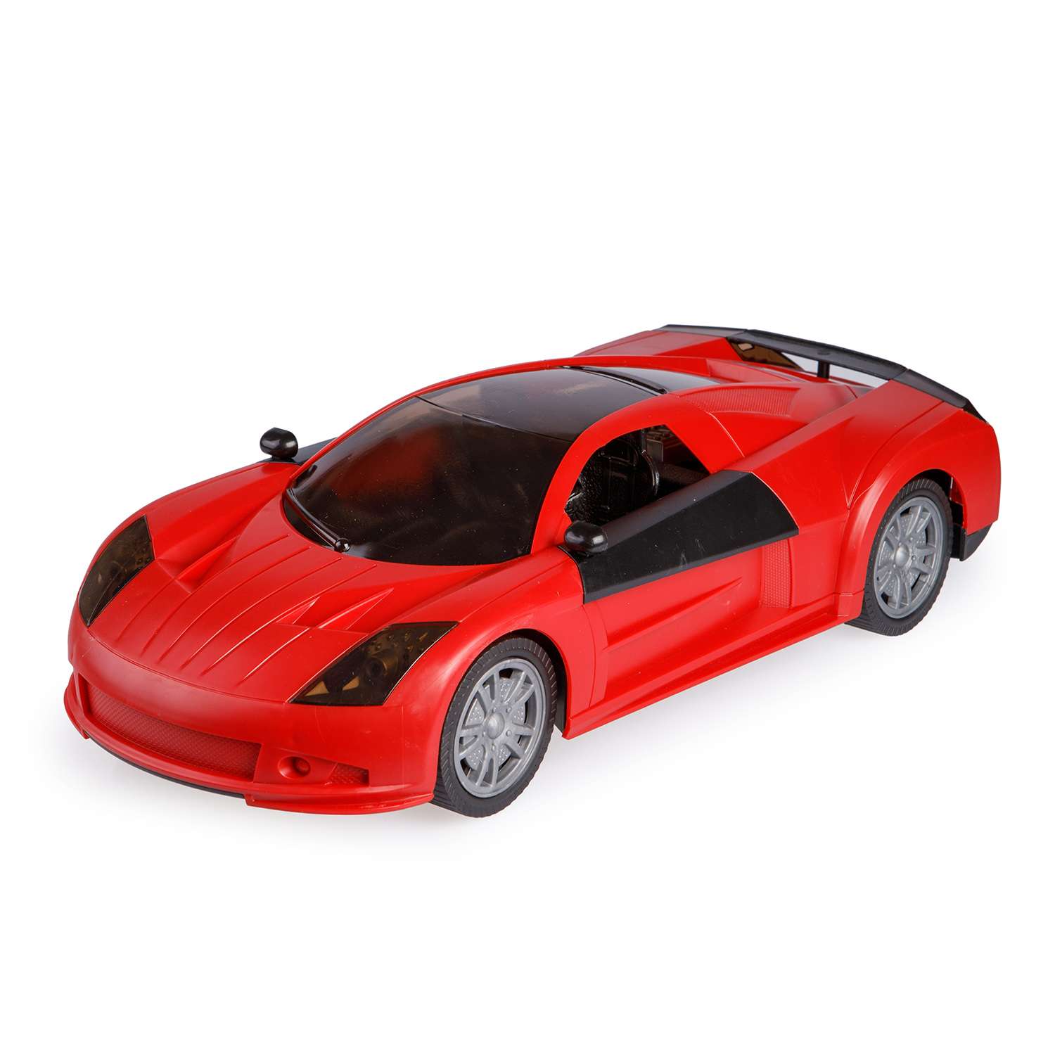 Машина Юг-Пласт Гонка 45 Ferrari красная черная 7053/красная/черная - фото 4