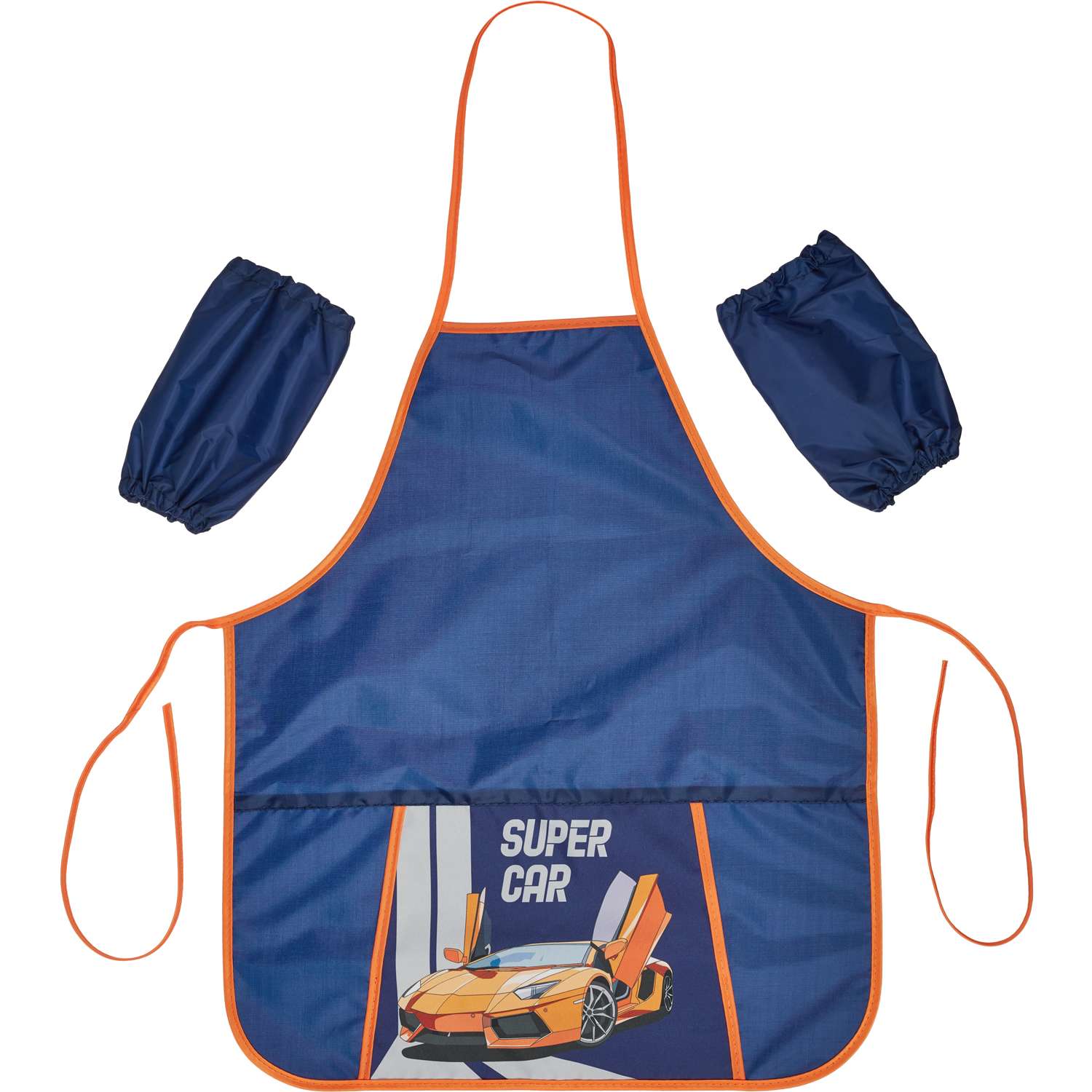 Одежда для уроков труда №1 School Super car карман нарукавники - фото 1