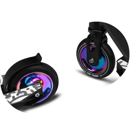 Самокат трюковый Lionelo WHIZZ NEO BLACK CARBON до 100 кг