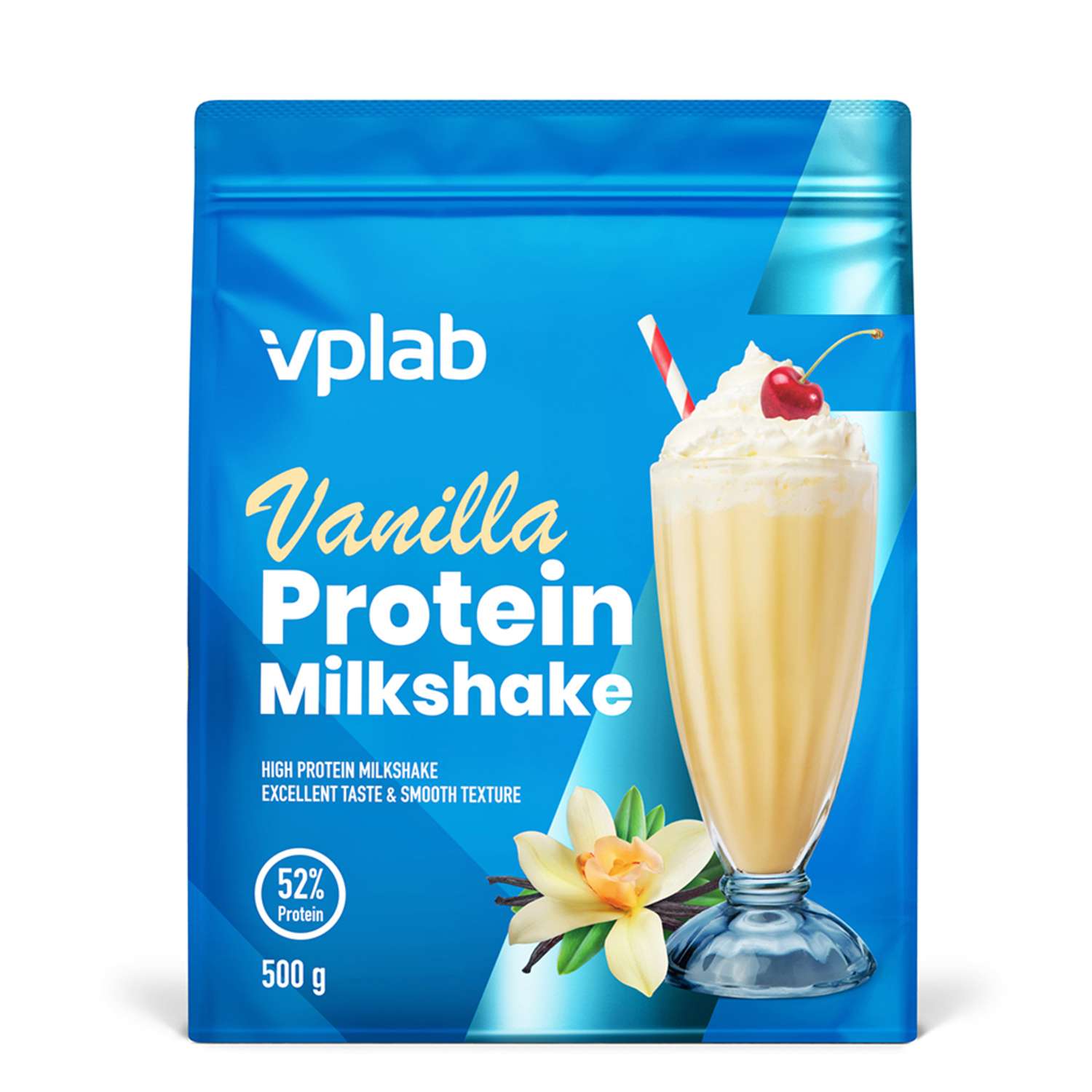 Биолонически активная добавка VPLAB Протеин Milkshake ваниль 500г - фото 2