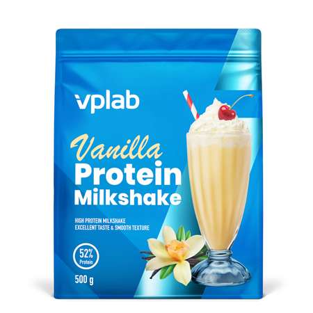 Биолонически активная добавка VPLAB Протеин Milkshake ваниль 500г