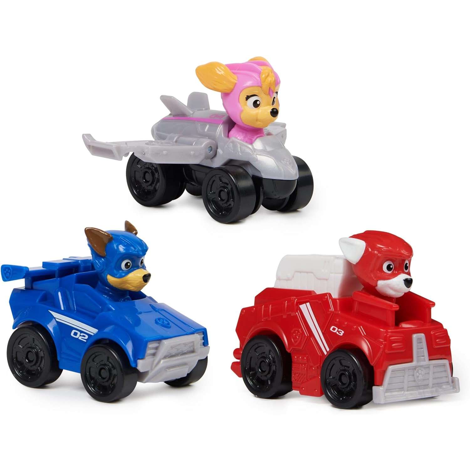 Набор игровой Paw Patrol Отряд на автомобилях 3фигурки 6067480 6067480 - фото 1