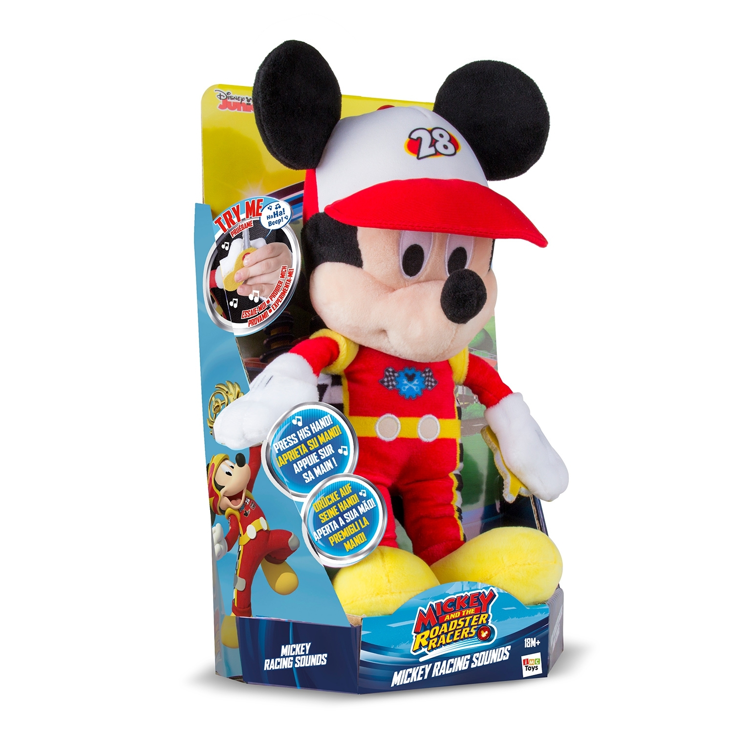 Игрушка мягкая Disney Микки Маус 182417 - фото 3