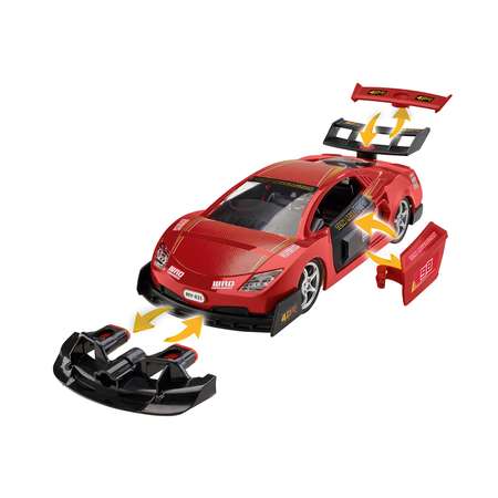 Сборная модель Revell Гоночный автомобиль Junior kit Pull Back Racing Car красный