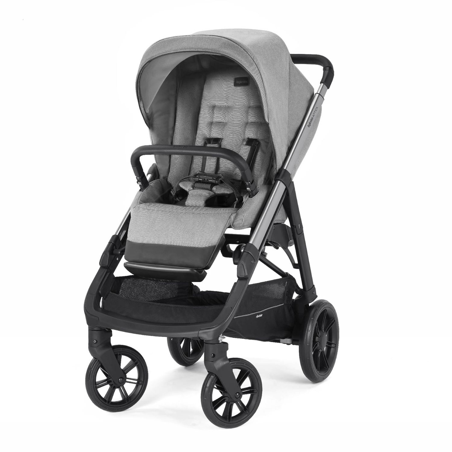 Коляска 2в1 Inglesina Aptica System Duo Silk Grey - фото 4