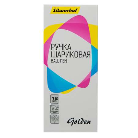 Ручка шариковая Silwerhof Golden 1489725/2060495