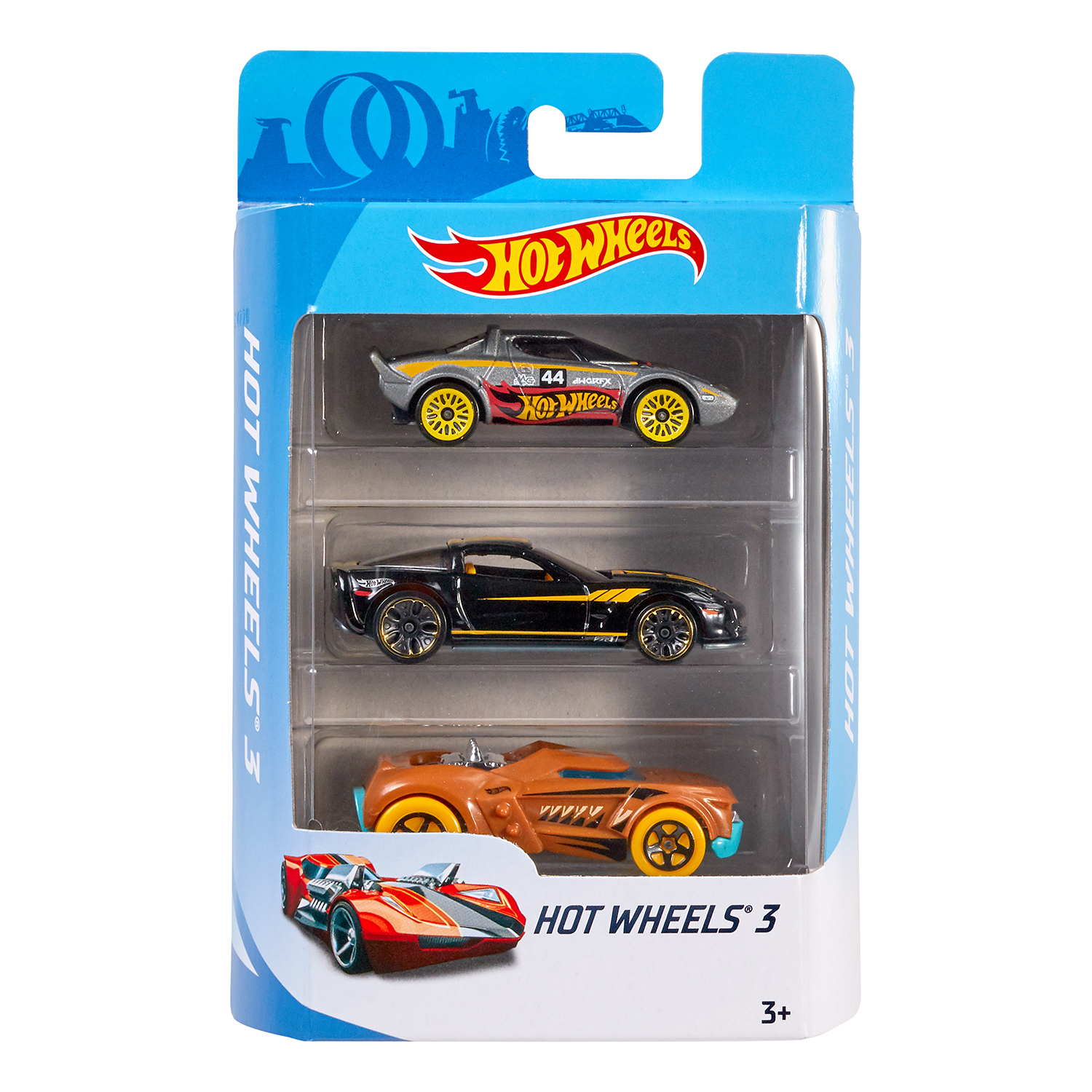 Подарочный набор Hot Wheels из 3 машинок в ассортименте K5904 - фото 52