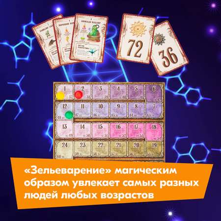 Настольная игра СЕРИЯ ПРАВИЛЬНЫЕ ИГРЫ Зельеварение. Практикум