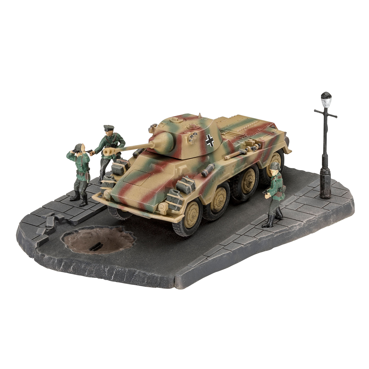 Сборная модель Revell Бронеавтомобиль SdKfz 234/2 Puma 03288 - фото 1