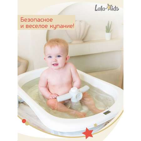 Стульчик для купания LaLa-Kids детский на присосках - Скутер