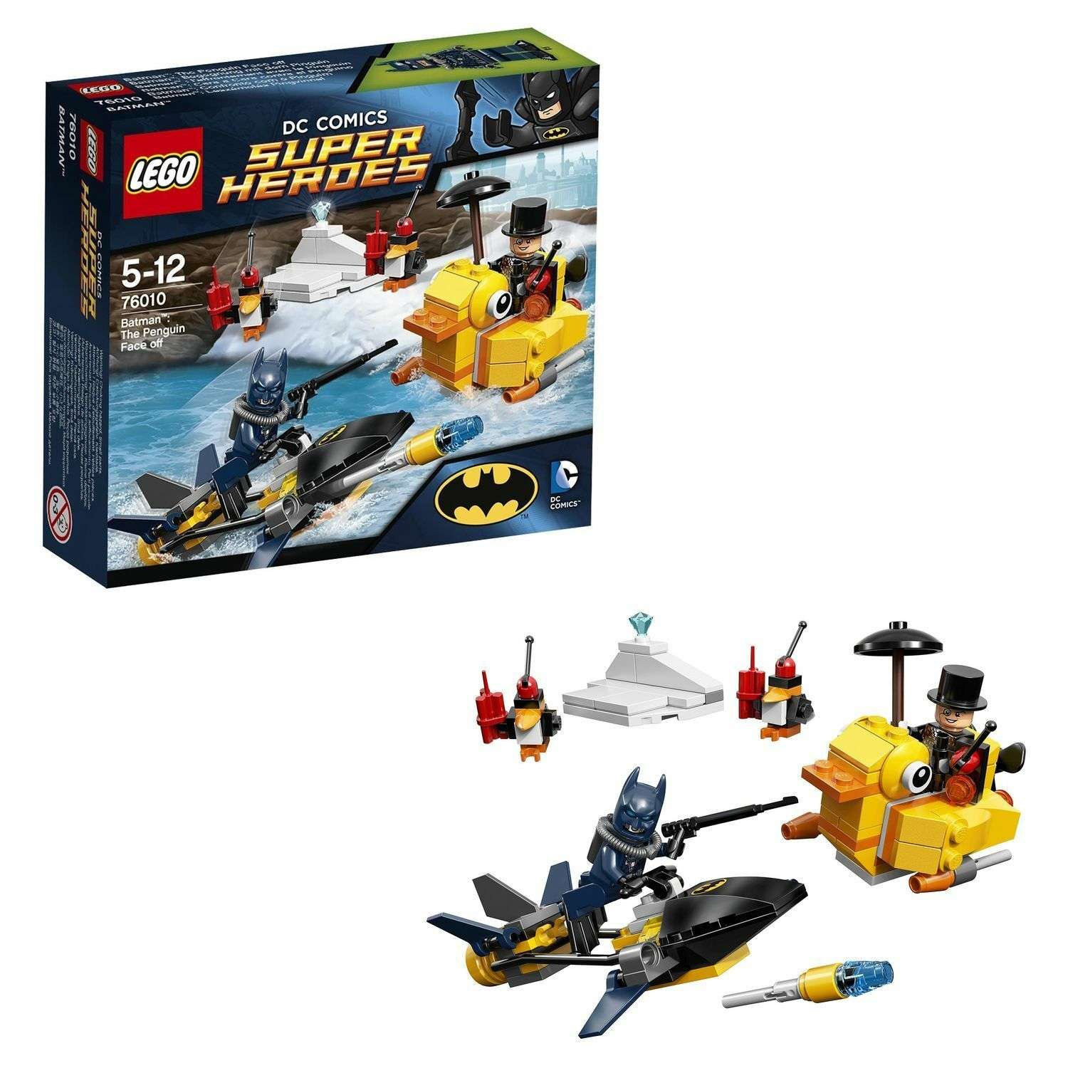 Конструктор LEGO Super Heroes Бэтмен™: Пингвинья Битва (76010) - фото 1