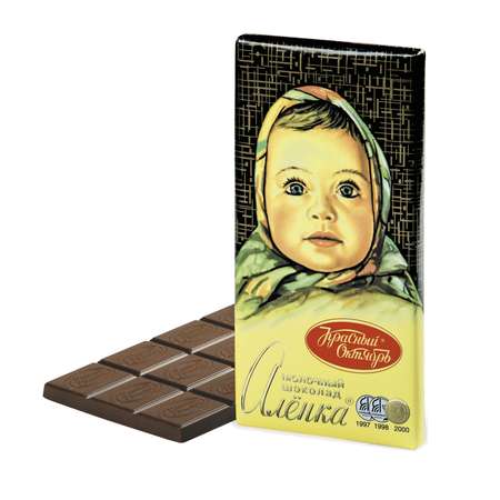 Шоколад Красный Октябрь Аленка 90г