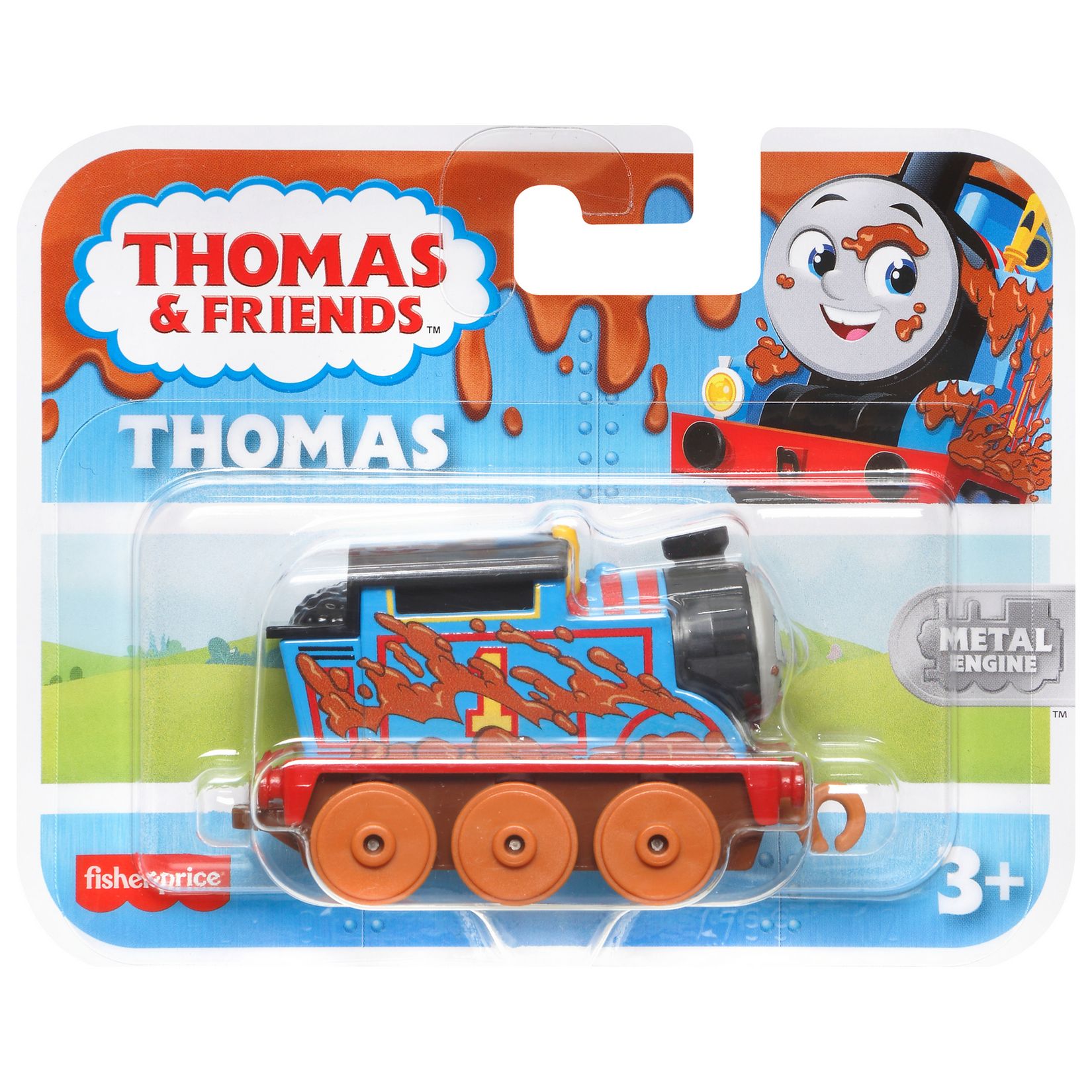 Паровозик Thomas & Friends Герои мультфильмов малый Томас HHN35 HFX89 - фото 2