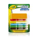 Фломастеры CRAYOLA стираемые 5 цветов с губкой