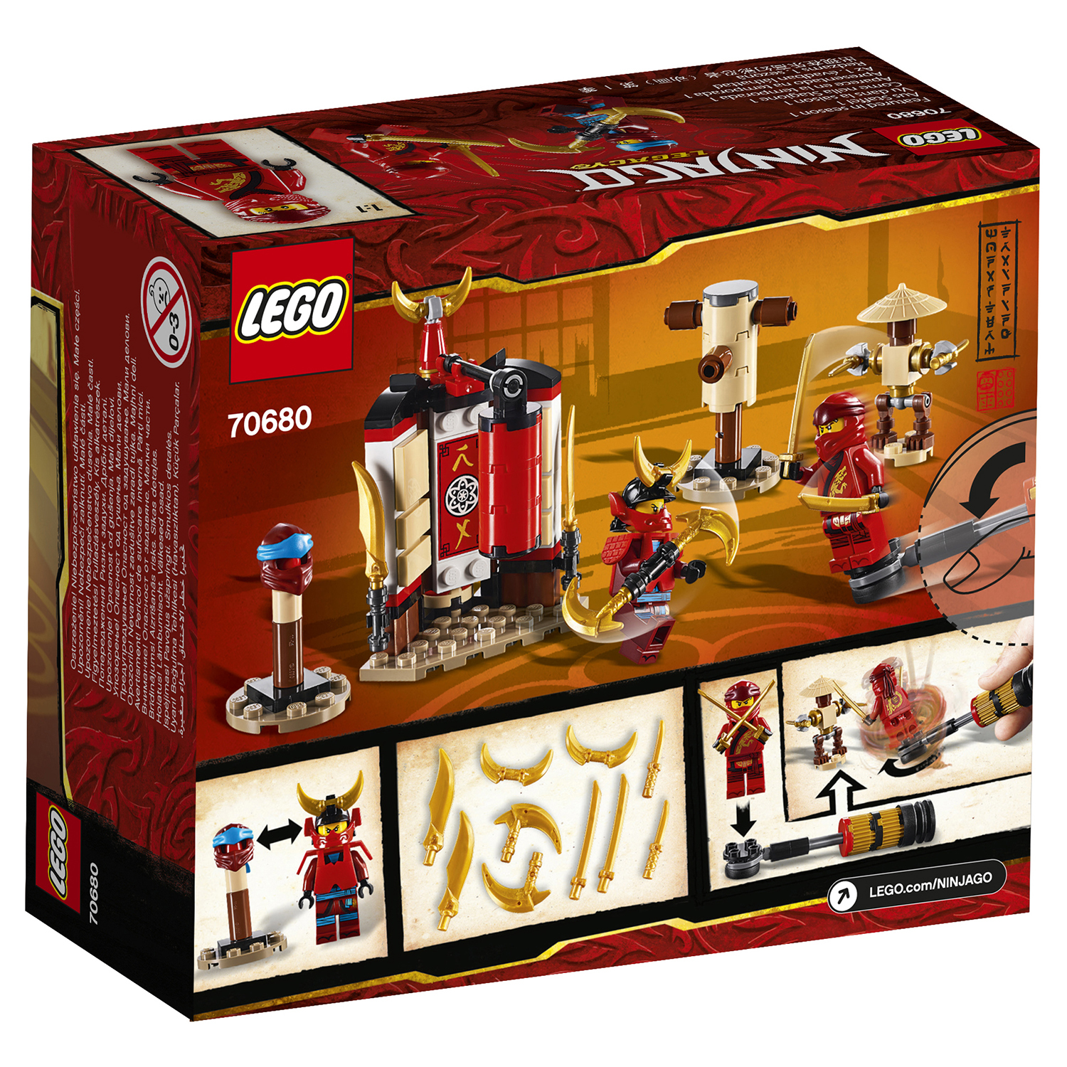 Конструктор LEGO Ninjago Обучение в монастыре 70680 - фото 3