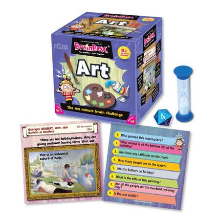 Настольная игра BrainBox Сундучок Знаний Art на английском языке