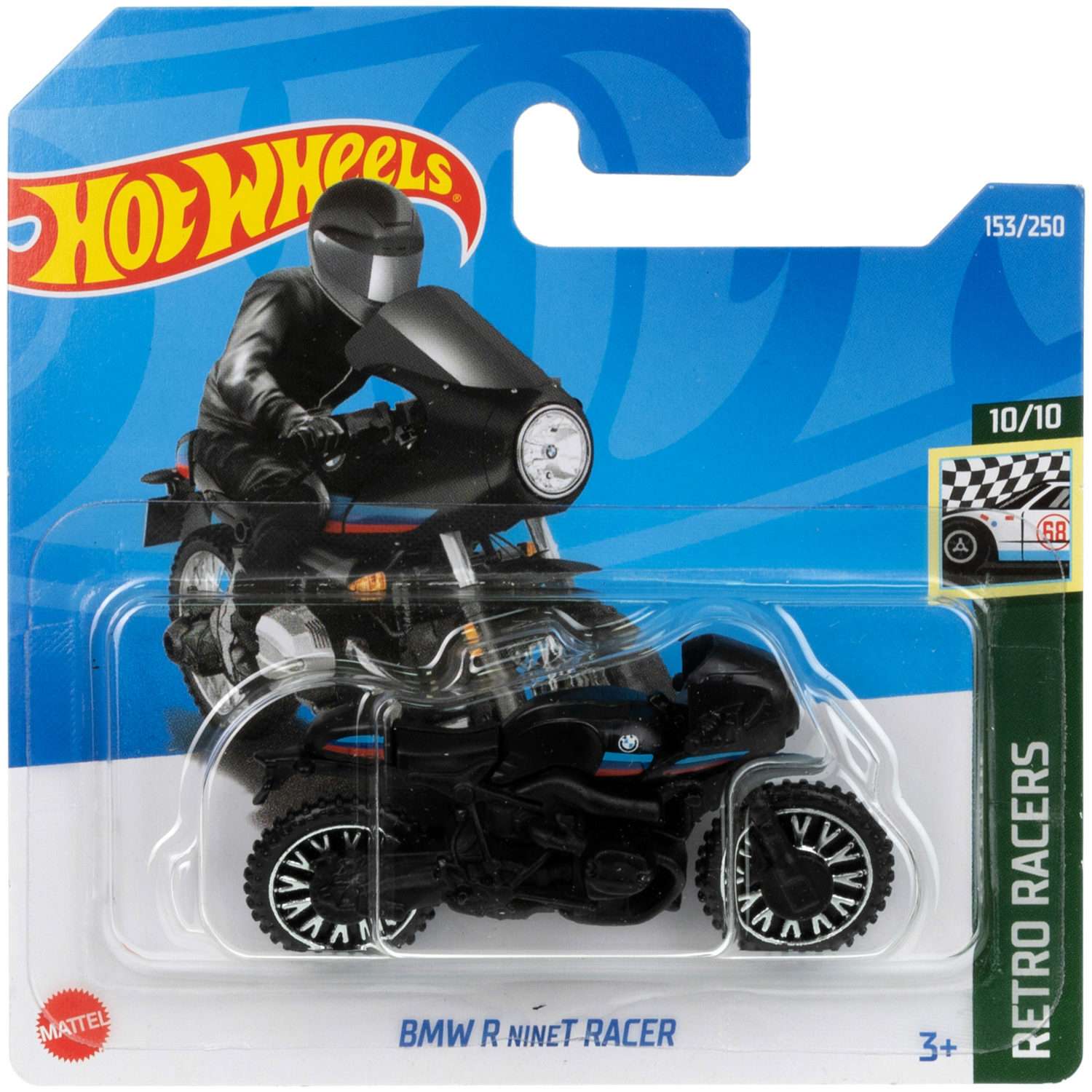 Коллекционная машинка Hot Wheels БМВ r ninet racer 5785-110 - фото 6