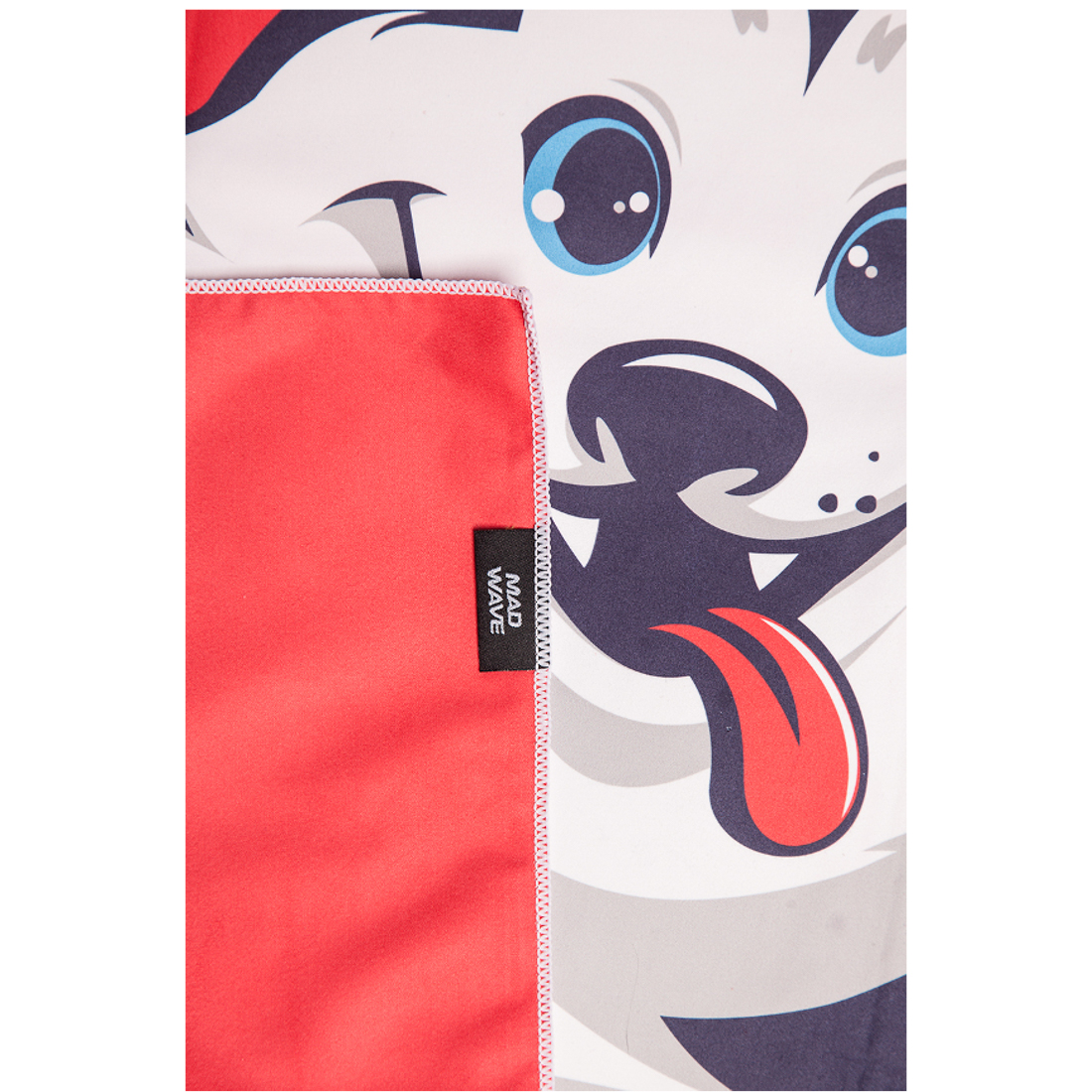 Полотенце из микрофибры Mad Wave Microfiber towel Husky M0761 02 2 05W красное 80х140 см - фото 4