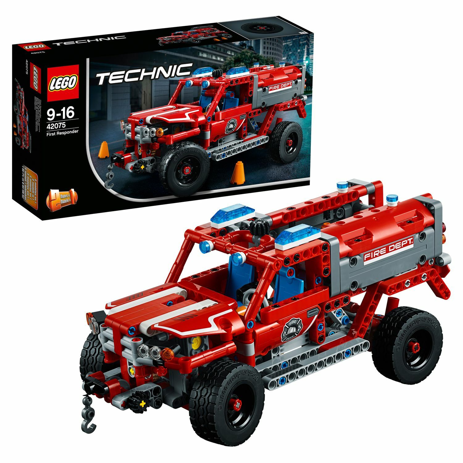 Lego technic fire dept on sale