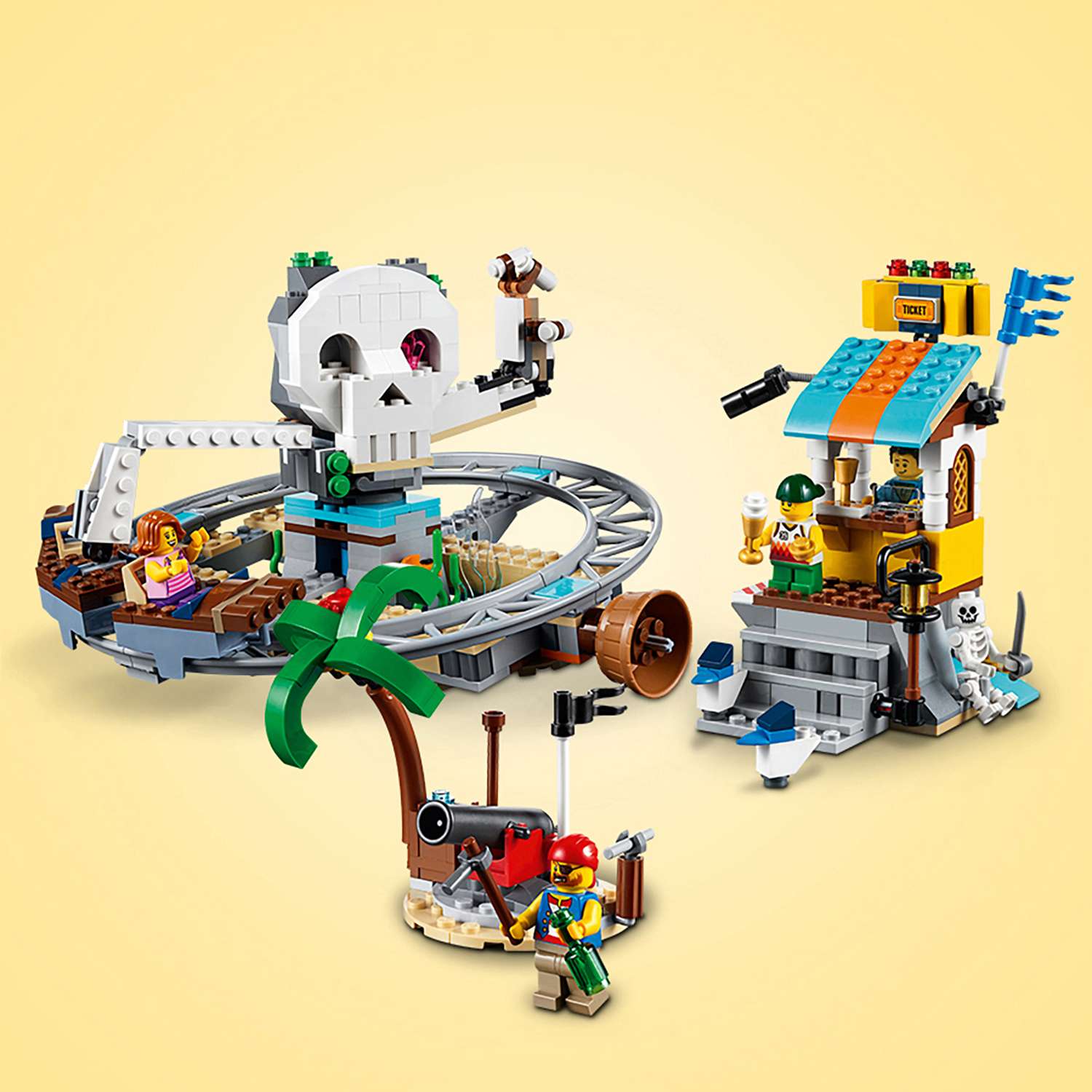 Конструктор LEGO Creator Аттракцион Пиратские горки 31084 - фото 5