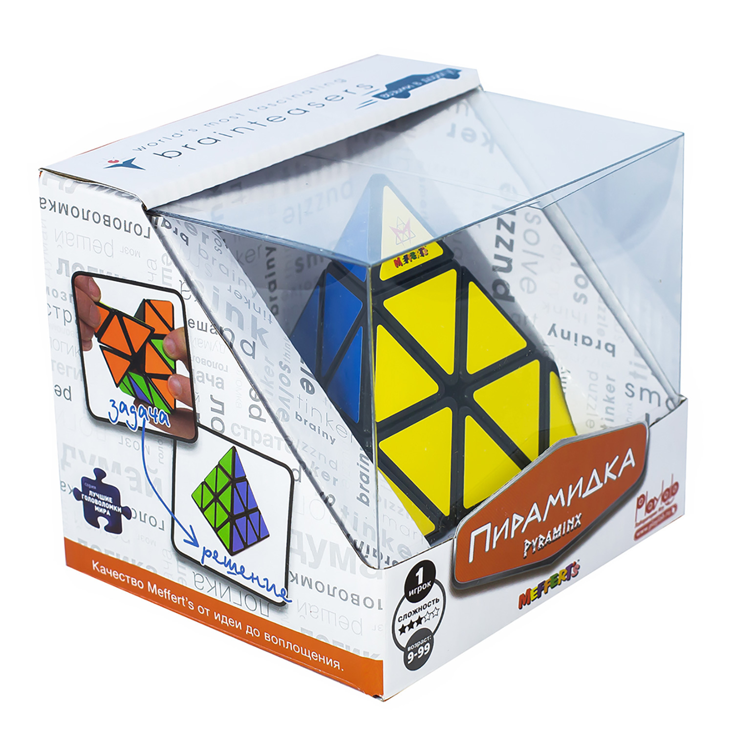 Головоломка Meffert`s Пирамидка pyraminx - фото 4