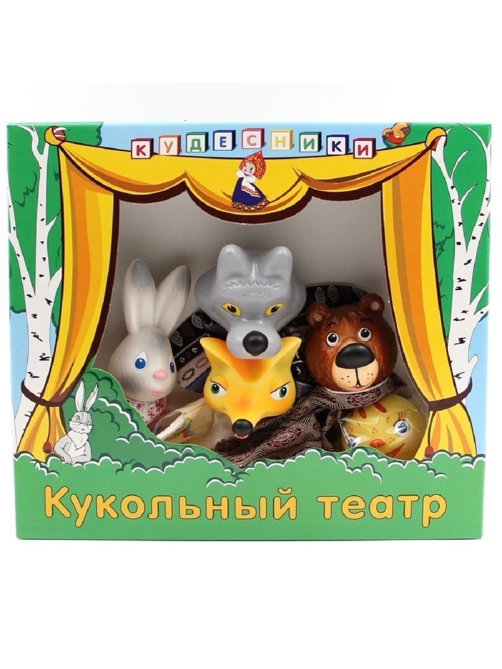 Кукольный театр Кудесники Колобок- мини - фото 1