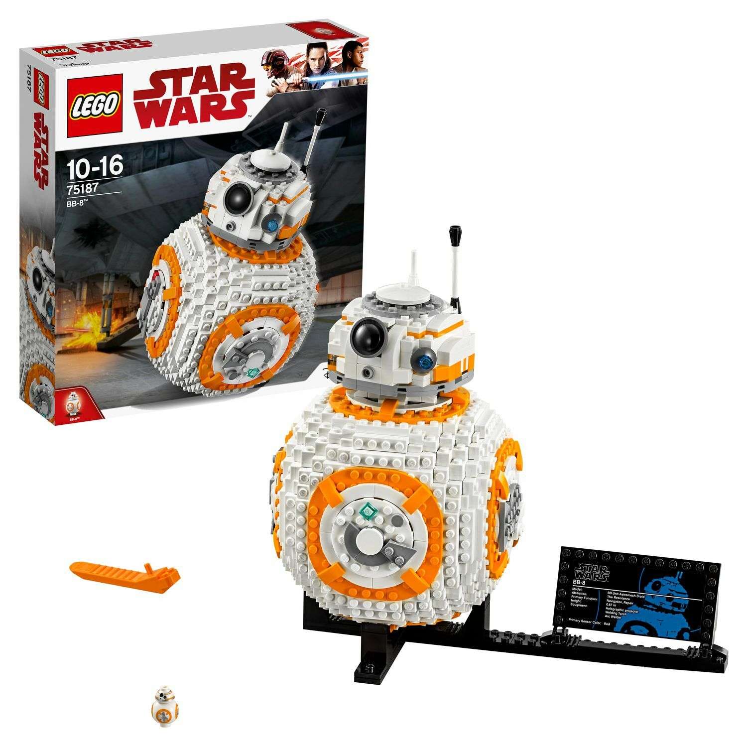 Конструктор LEGO Star Wars TM ВВ-8™ (75187) - фото 1