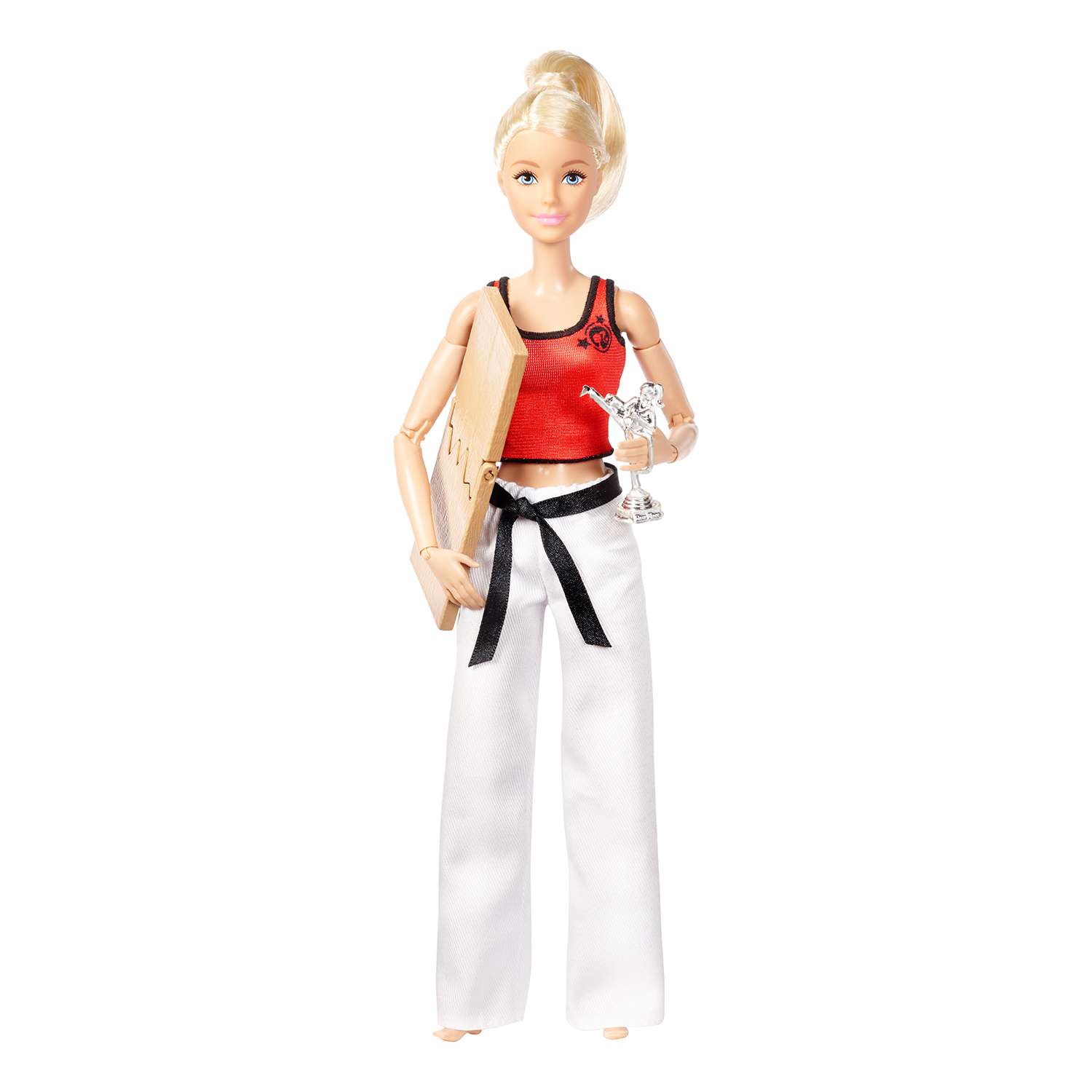 Кукла-спортсменка Barbie Каратистка блондинка (DWN39) DVF68 - фото 2