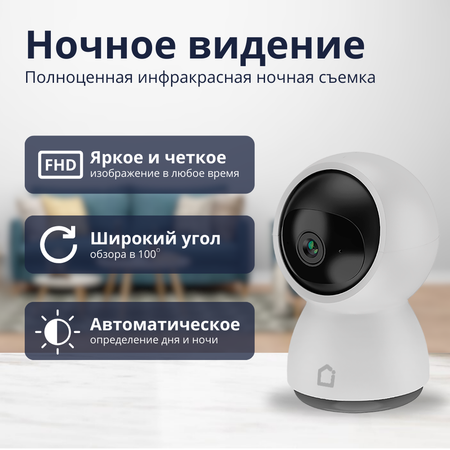 Видеоняня iFEEL Luna IFS-CP005 wiFi поворотная