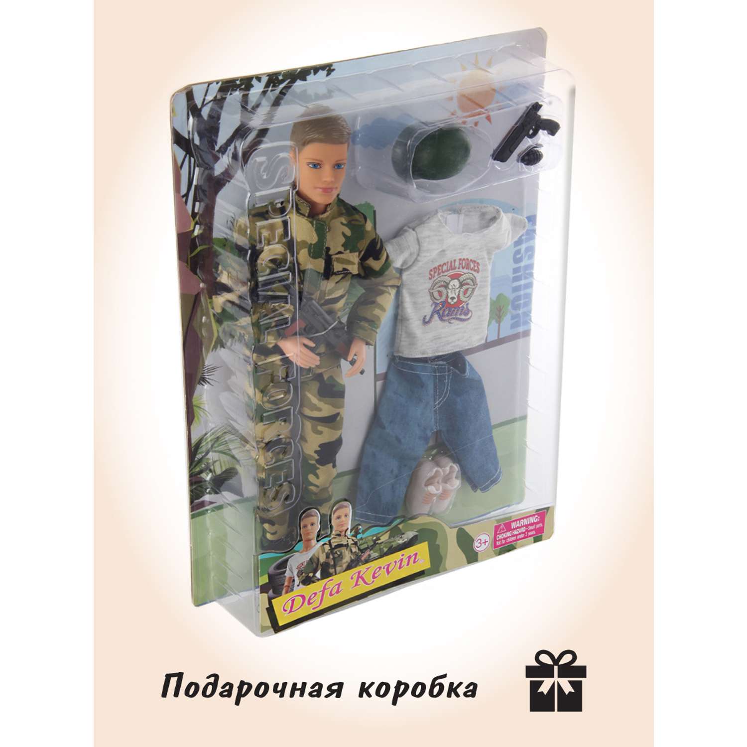 Кукла Кен Veld Co солдат 91550 - фото 8