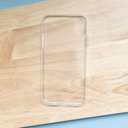 Чехол силикон Borofone Anti-Fall не желтеет прозрачный плотный на iPhone XR