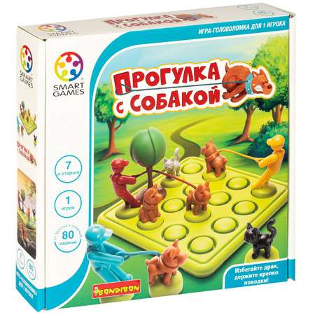 Игра логическая Bondibon Прогулка с собакой ВВ4971